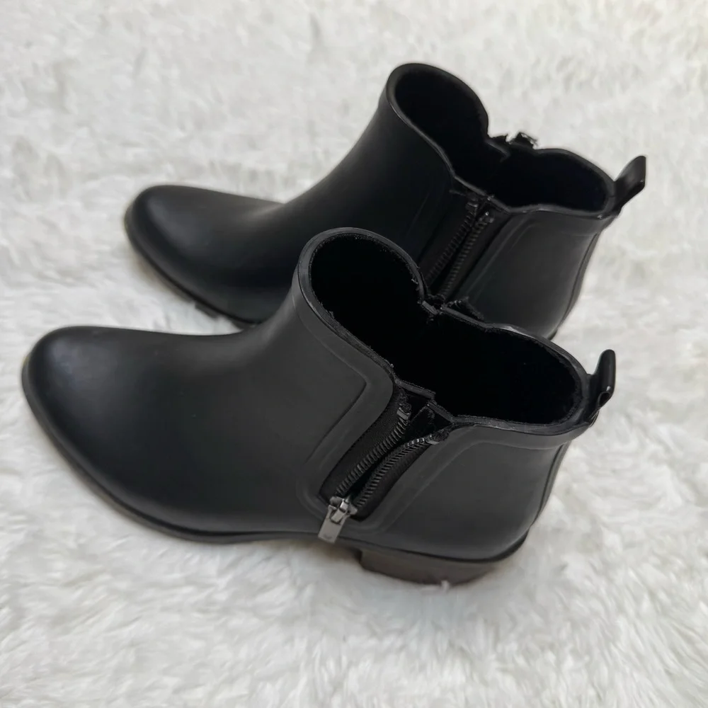 Lucky Brand Black Ankle Boots Size 6